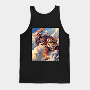 Calvin and Hobbes Toothy Terror Tank Top